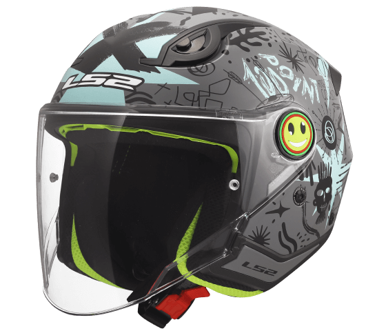 OF622 FUNNY II SCRIBBLE Grey Blue